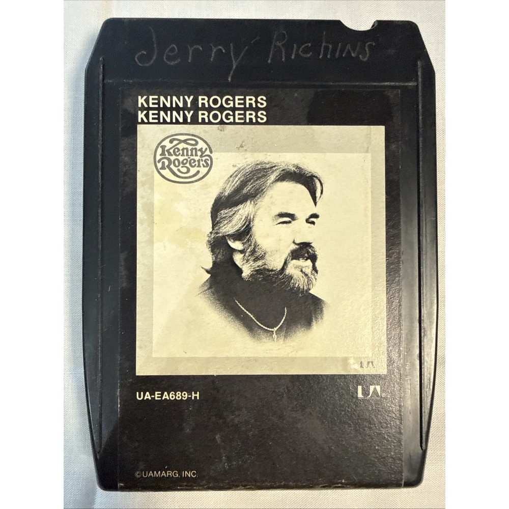 Kenny Rogers Self Titled 8-Track Tape Vintage 1976 United Artists UA-EA689-H